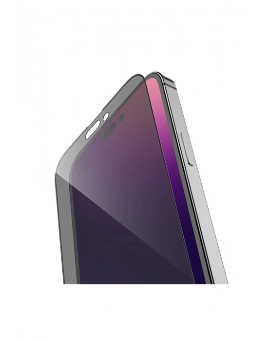 Iphone 14 Pro Uyumlu Hayalet Ekran Gizli Tam Kaplayan Kırılmaz Cam Seramik Ekran Koruyucu Film