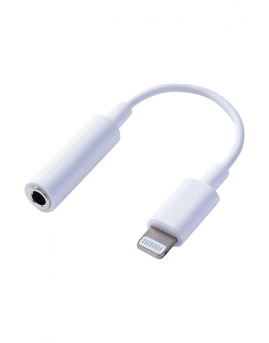 İphone Uyumlu Kablolu Kulaklık Çevirici Adaptör Lightning To Headphone Jack Dönüştürücü