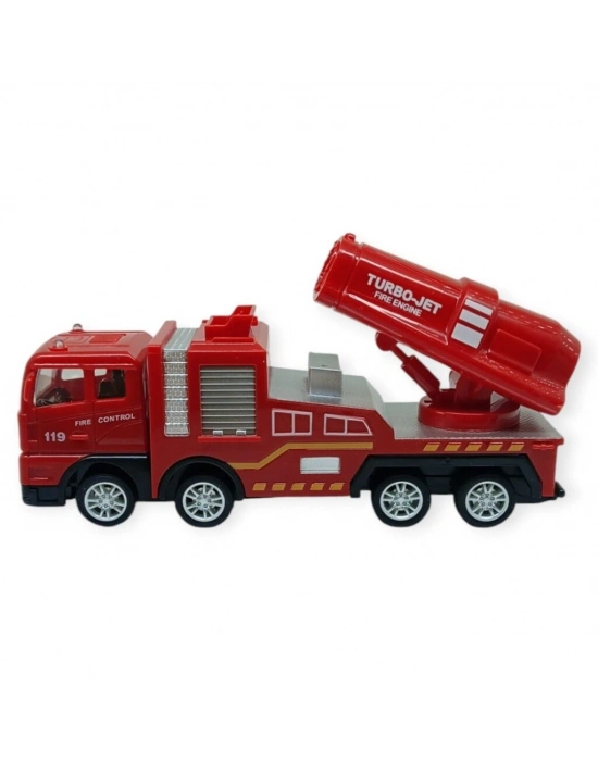 İş Makinaları Serisi - Sürtmeli İtfaiye Aracı 16 cm  - Turbo Jet