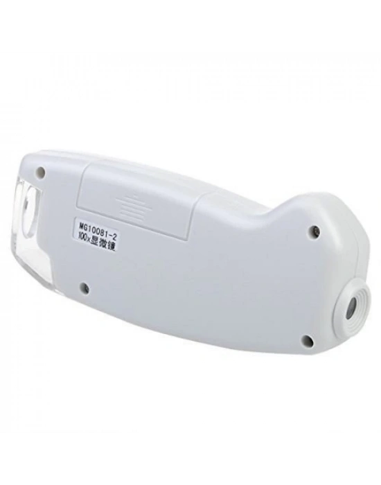 Işıklandırılmış Mini 100x Mikroskop Mg100812
