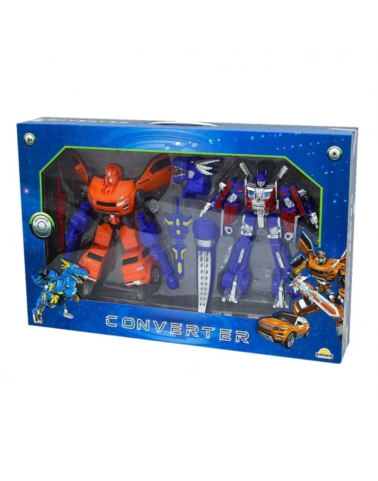 Işıklı 2li Power Robot