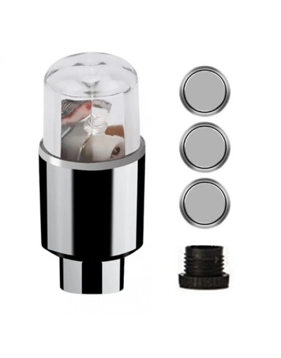 Işıklı Bisiklet Araba Sibop Kapağı 2 Adet