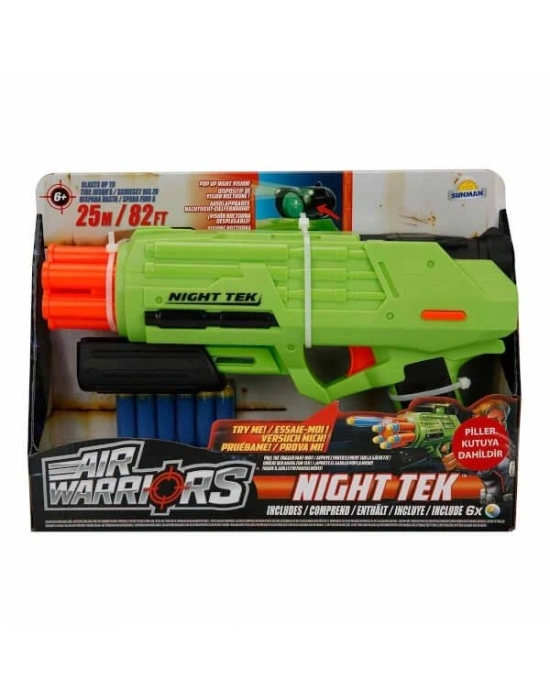 ® Işıklı Dürbünlü Air Warriors Night Tek Silah