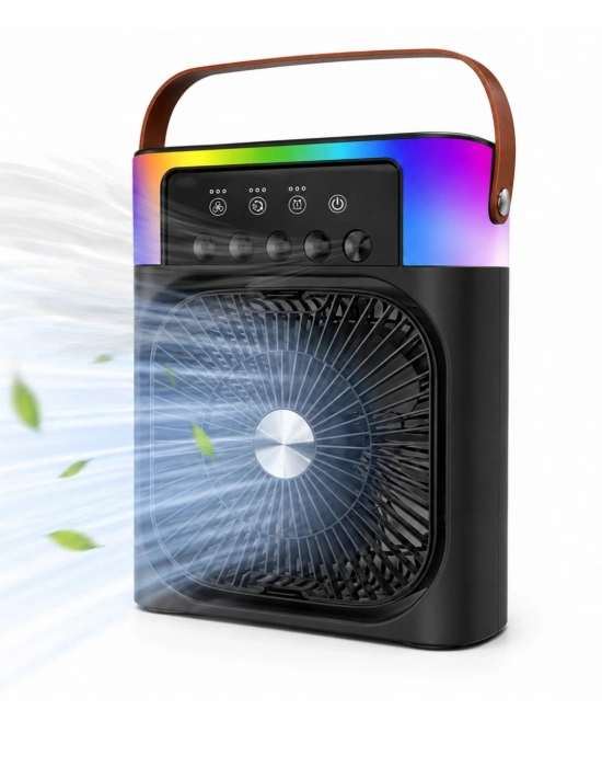 IŞIKLI FAN 5005 SİYAH