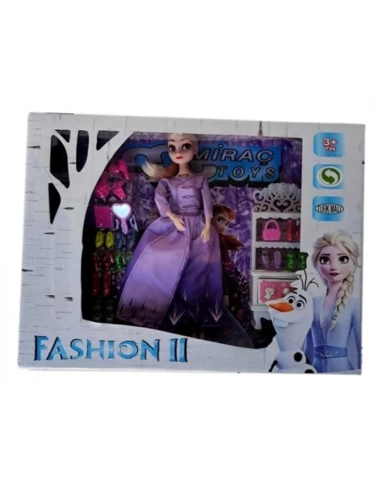 ISIKLI MUZ.AYAKKABILI FROZEN BEBEK