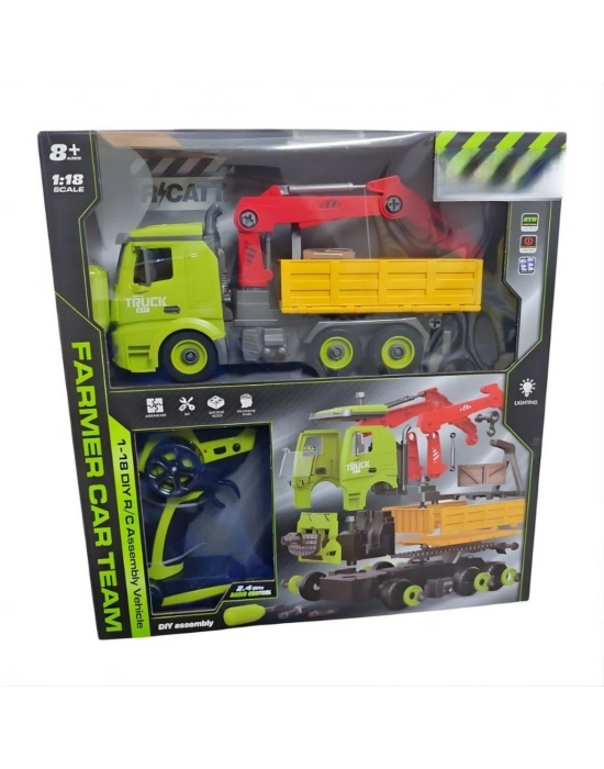 Işıklı Uzaktan Kumandalı Sök Tak Vinçli Kamyon