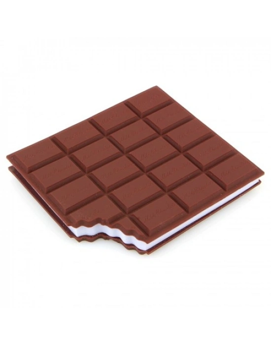 Isırılmış Çikolata Tasarımlı Kokulu Not Defteri