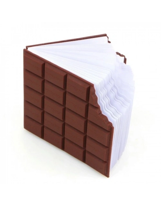 Isırılmış Çikolata Tasarımlı Kokulu Not Defteri