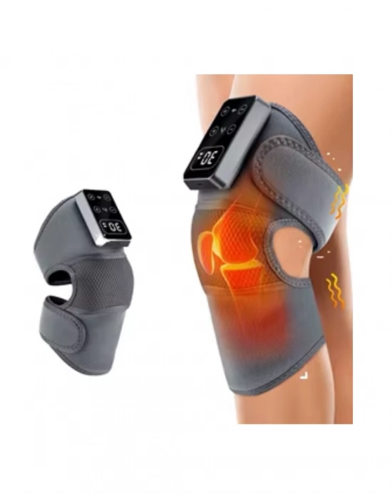 Isıtmalı Diz Omuz Dirsek Masaj Dizlik Seti Titreşimli Masaj Aleti 2 Adet