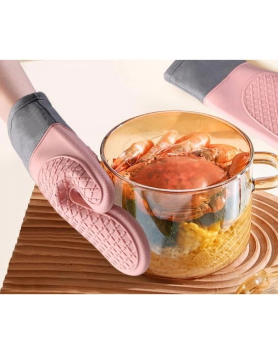 Isıya Dayanıklı Silikon Fırın Eldiveni