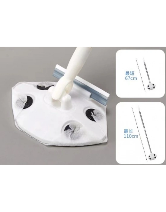 Islak Mendil Uyumlu Pratik Çek Çekli Mop