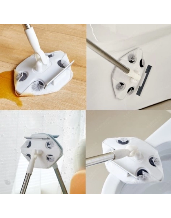 Islak Mendil Uyumlu Pratik Çek Çekli Mop