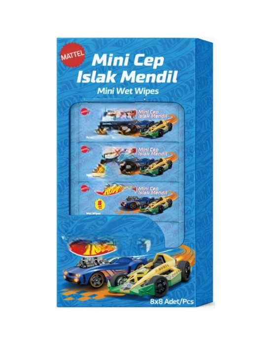 Islak Mini Cep Mendili 8li