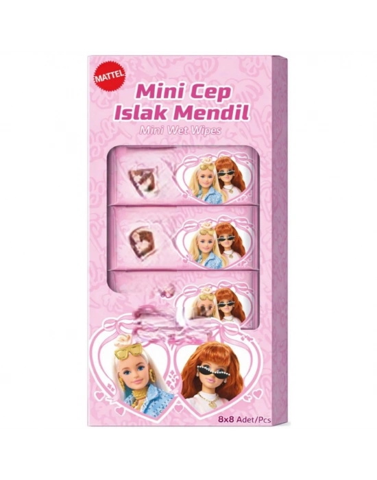 Islak Mini Cep Mendili 8li