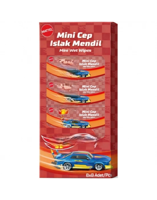 Islak Mini Cep Mendili 8li