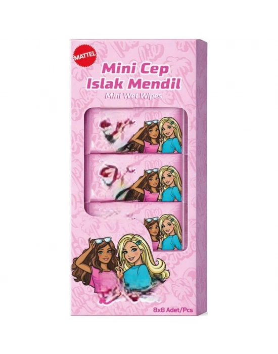 Islak Mini Cep Mendili 8li