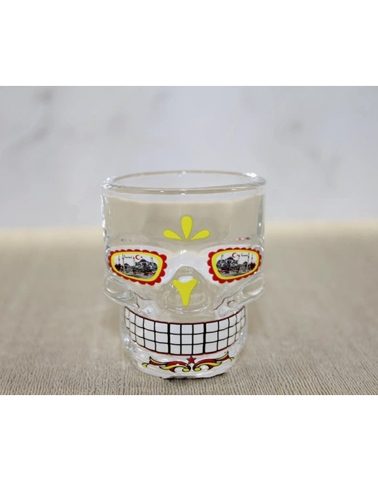 İstanbul Temalı Cam Kurukafa Shot Bardak Alk4302