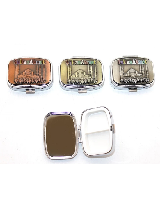İstanbul Temalı Enfiye Kutusu Sultanahmet Baskılı