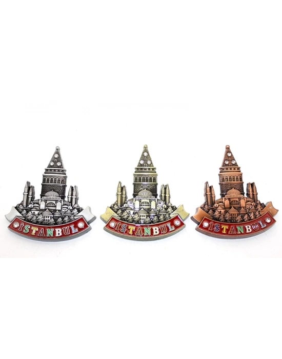İstanbul Temalı Metal Magnet Alk3332