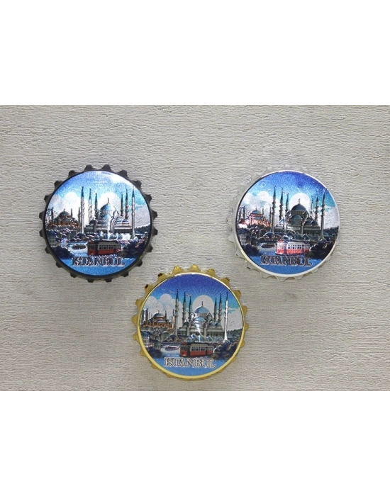İstanbul Temalı Metal Magnet Alk4339