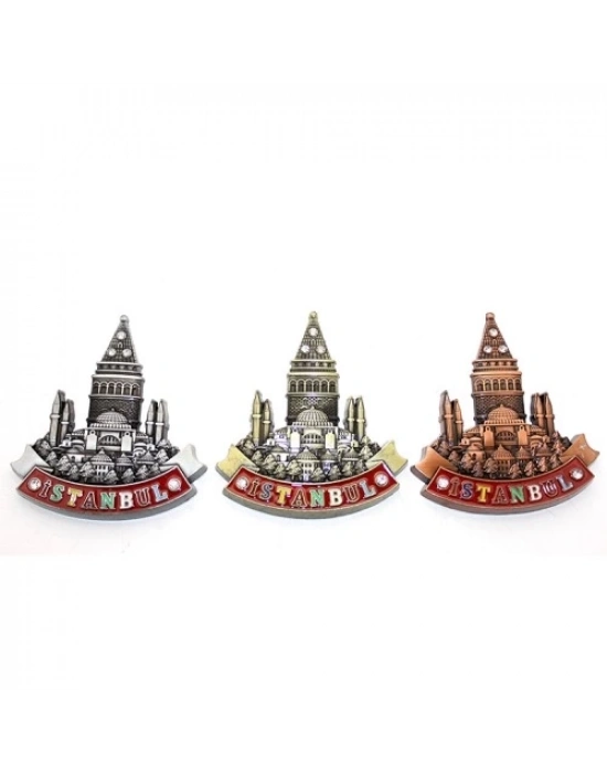 İstanbul Temalı Metal Magnet Model 1