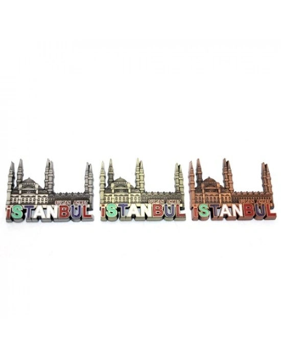 İstanbul Temalı Metal Magnet Model 5