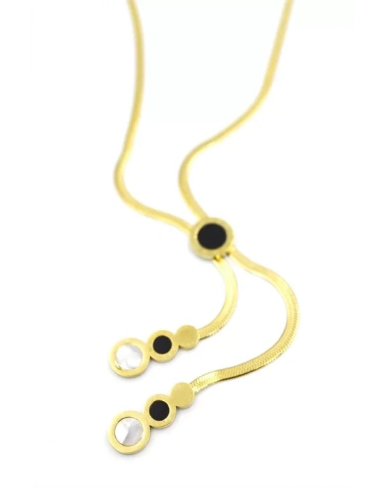 İtalyan Zincir Kolye - Altın