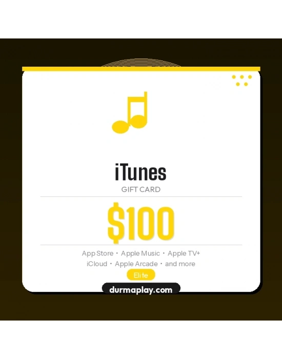 iTunes Gift Card 100 USD