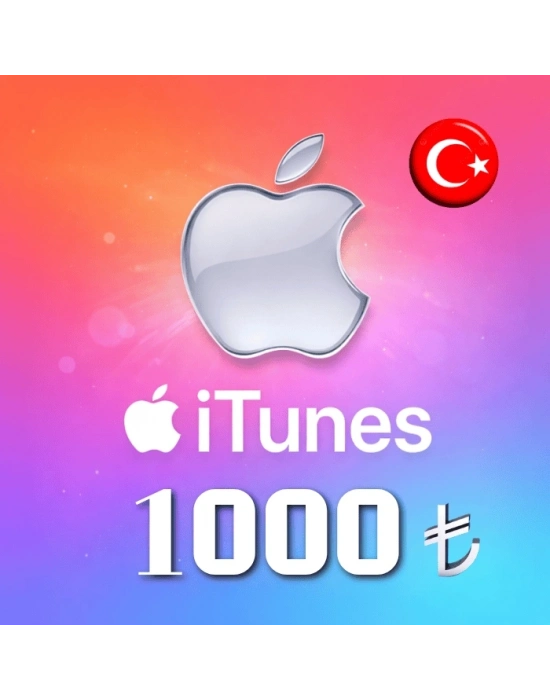 iTunes Gift Card 1000 TL