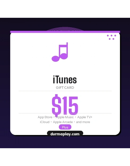 iTunes Gift Card 15 USD