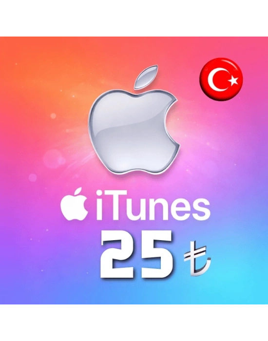 iTunes Gift Card 25 TL