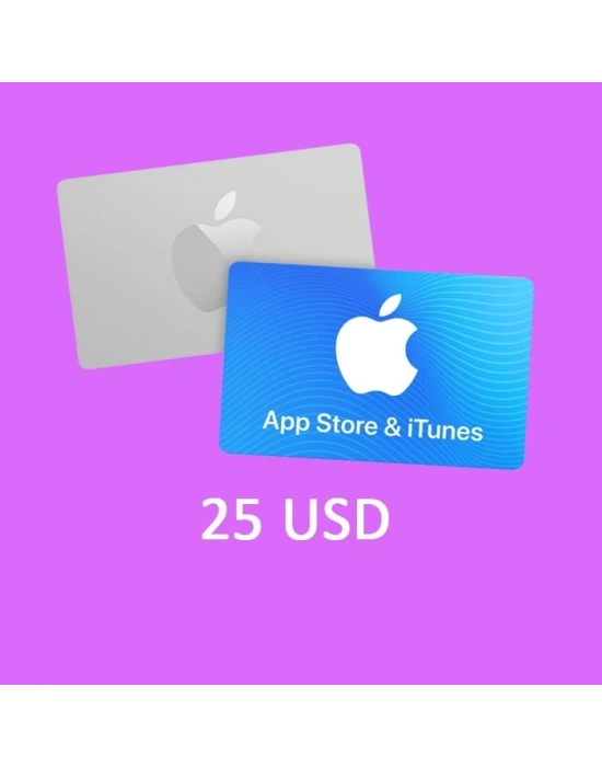 iTunes Gift Card 25 USD