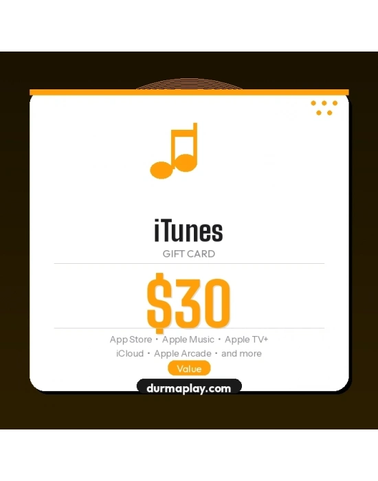 iTunes Gift Card 30 USD