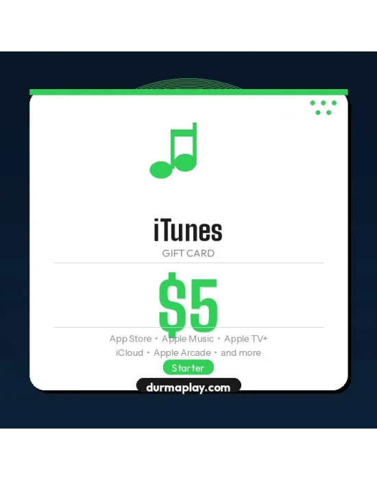 iTunes Gift Card 5 USD
