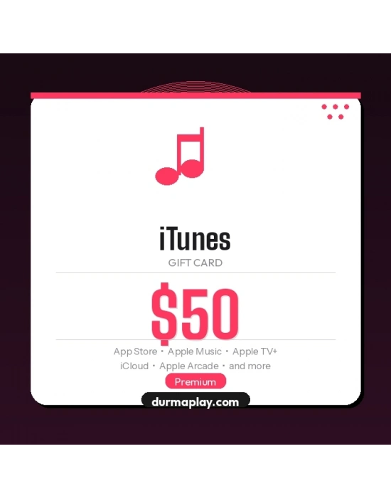 iTunes Gift Card 50 USD