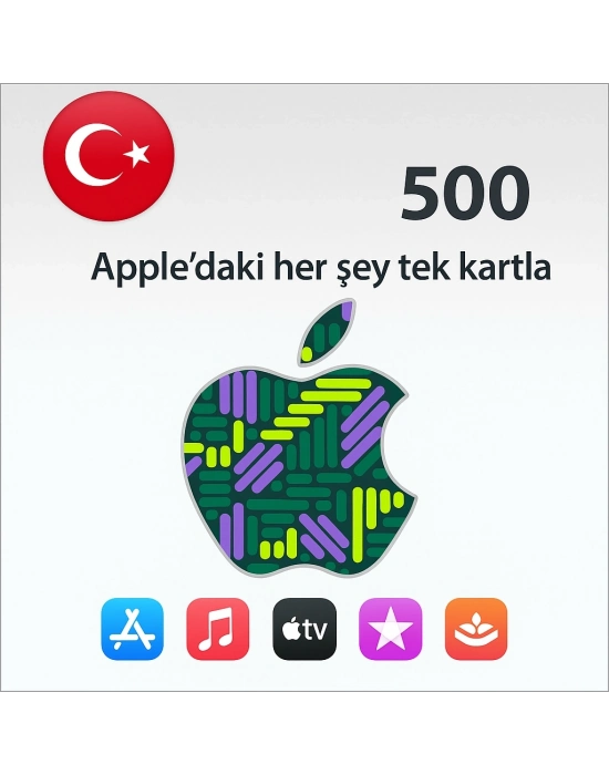 iTunes Gift Card 500 TL