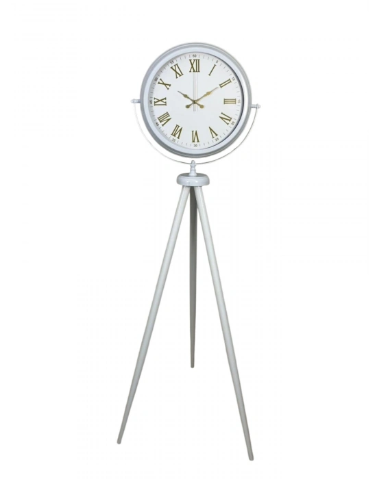 Ivory Beyaz Tripod Ayaklı Saat