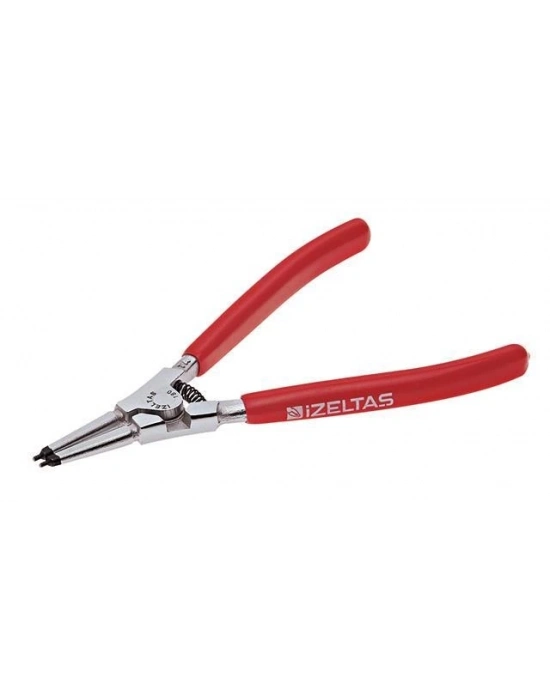 ® İzeltaş 3301 Dış Segman Pensi 140 mm Yaylı Düz