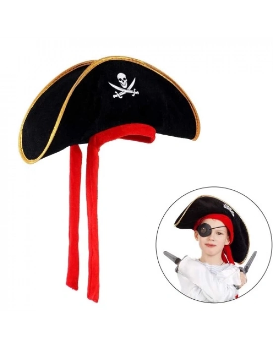 Jack Sparrow Çocuk Kadife Şapka