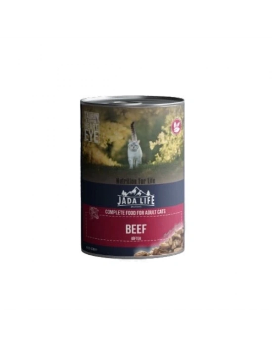 Jadawa Jada Life Parça Etli Biftekli Yetişkin Konserve Kedi Maması 1 Adet 415 Gr