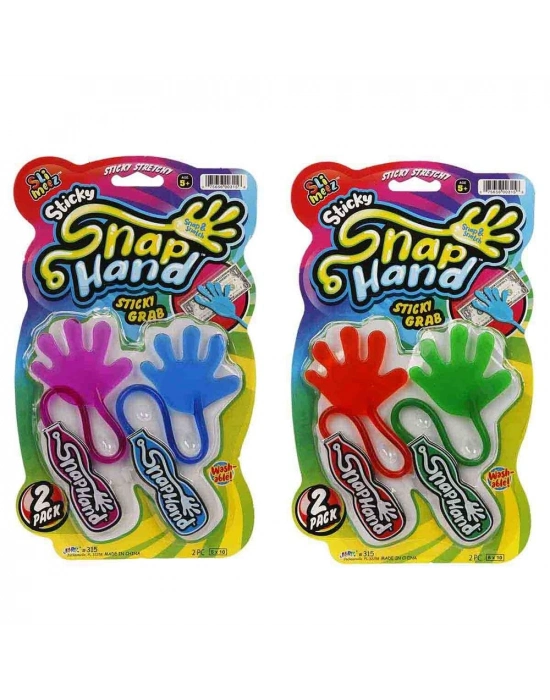 ® Jaru 2li Eğlenceli Yapışkan El 1 paket