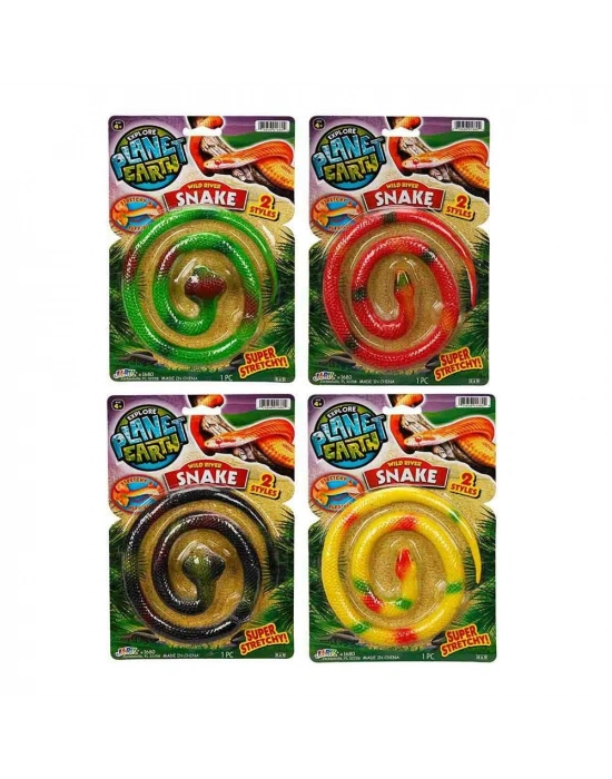 ® Jaru Planet Earth Streç Esnek Yılan 1 adet