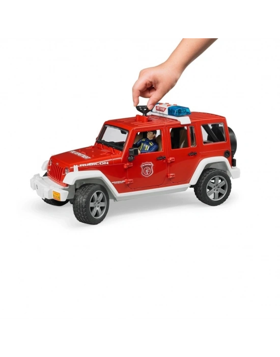 ® Jeep Wrangler Rubicon İtfaiye Aracı Ve İtfaiyeci BR02528