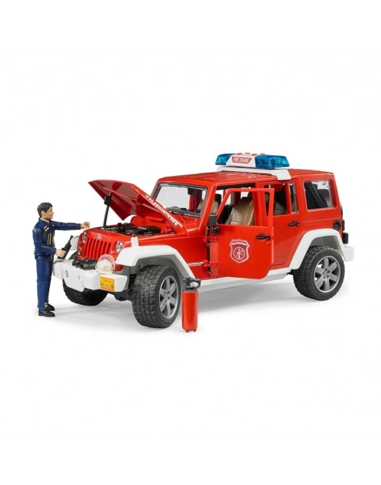 ® Jeep Wrangler Rubicon İtfaiye Aracı Ve İtfaiyeci BR02528