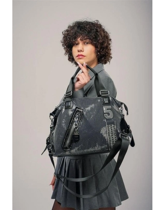 Jews Siyah Cilt Kol Ve Omuz Çantası