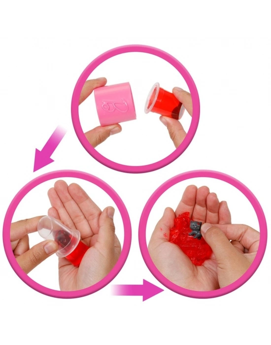 JFY68  Party Unboxed Glam Party Serisi - Kırmızı Elbiseli