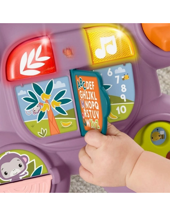 JGW94  Benimle Öğren Mor Maymun Yürüteç