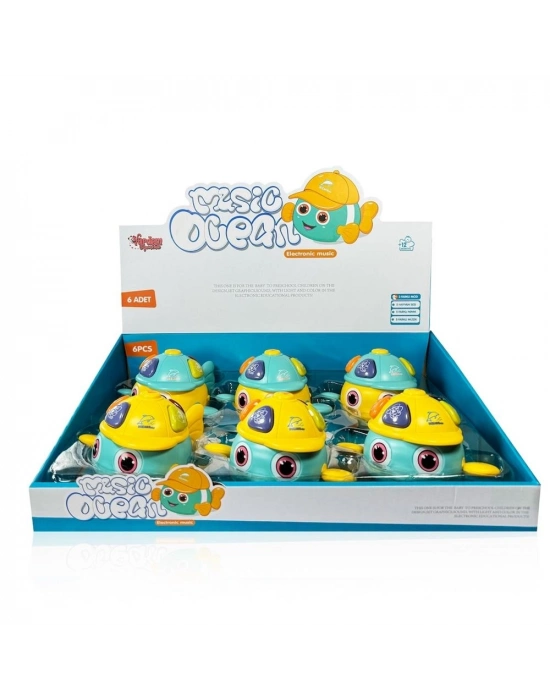 ® JLG-855-99A IŞIKLI VE MÜZİKLİ BALIK BEBEK -VRD
