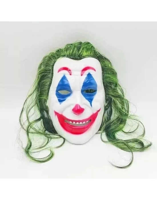 Joaquin Phoenix Joker Maskesi Yeşil Saçlı