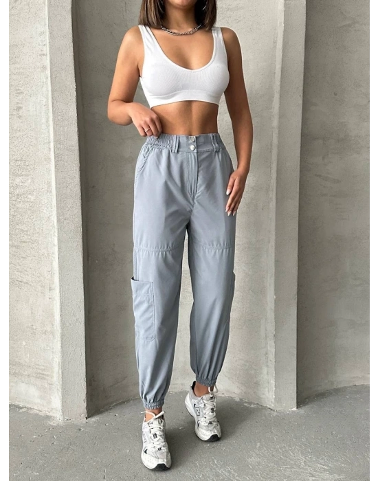 Jogger lastik paça pantolon